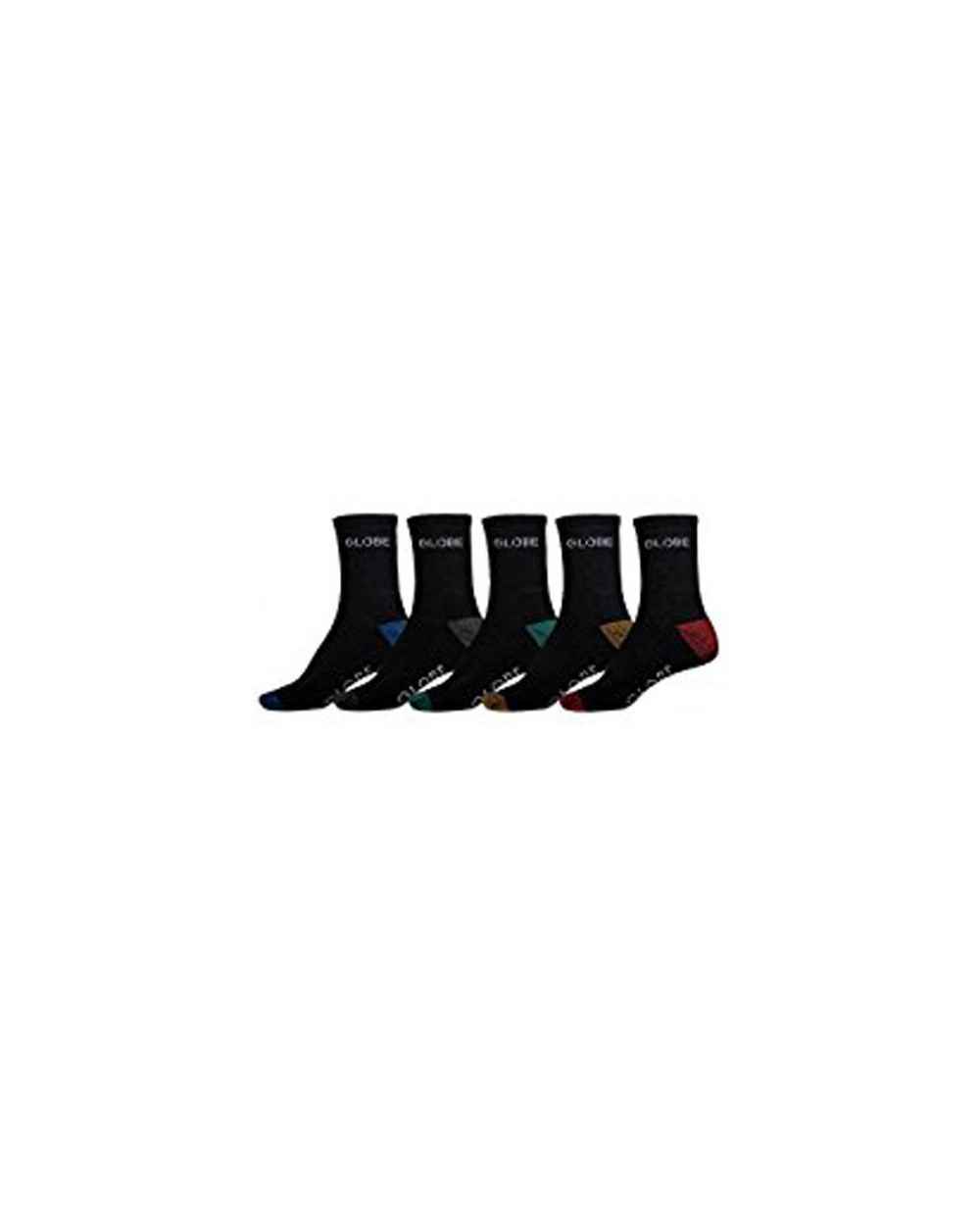 Globe Ingles Crew 5 Pack AST - Calcetines