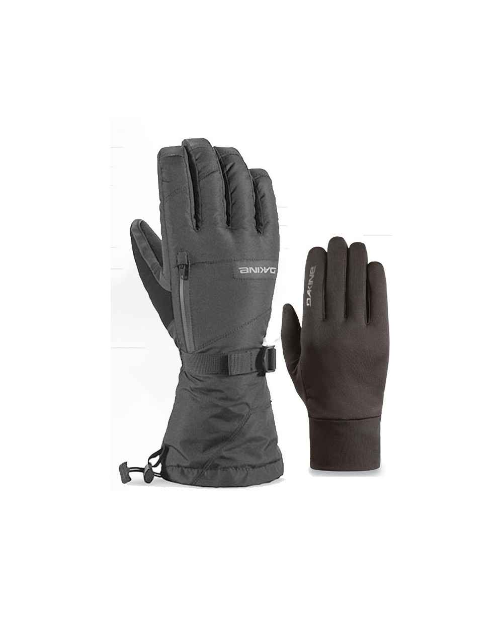 Dakine Leather Titan Gore Black - Guantes