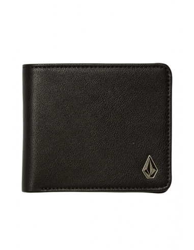 Volcom Slim Stone Pu Wlt S Negra - Cartera