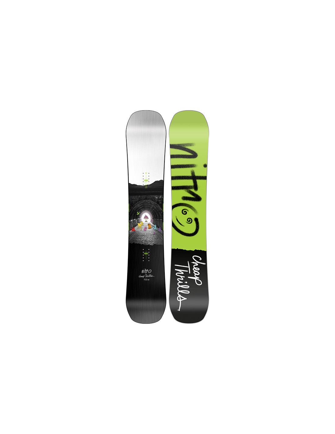 Tablas Snowboard Hombre Nitro Snowboard Dropout con Ofertas en Carrefour