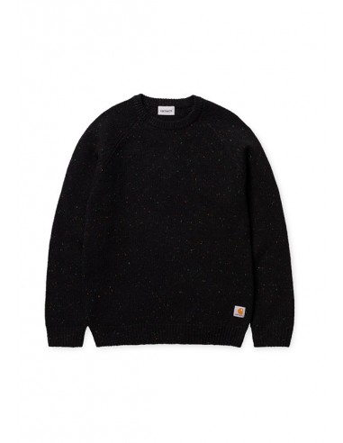 Carhartt WIP Anglistic Sweater Speckled Black