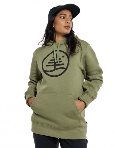 Burton Family Tree Po Forest Moss -  Sudadera