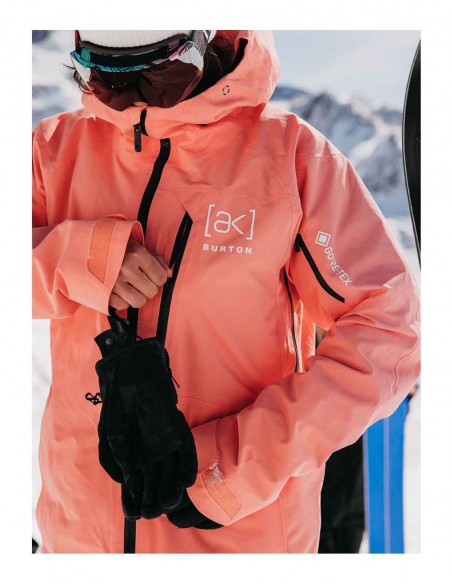 Burton Ak Cyclic Gore-Tex 2L Jacket Reef Pink