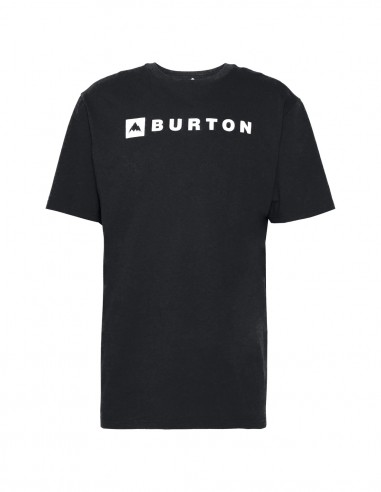 Burton Horizontal Mountain Ss True Black - Camiseta