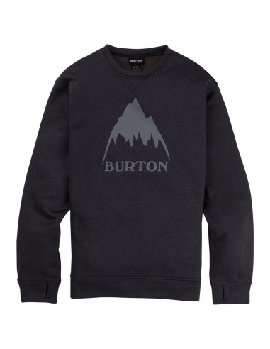 Burton Oak Crew True Black Heather