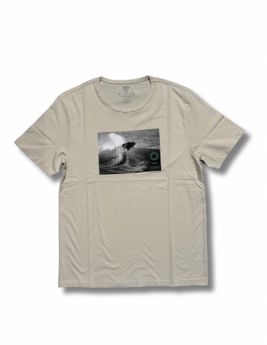 Vissla Upside Down ss Tee - Bone - Camiseta