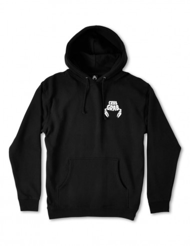 Crab Grab The Logo Hoody Black