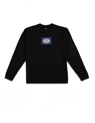 Ride Box Graphic Crew Sweath Black - Sudadera