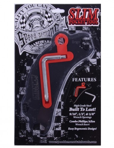 Speed Demon Slim Pocket Tool - Herramienta