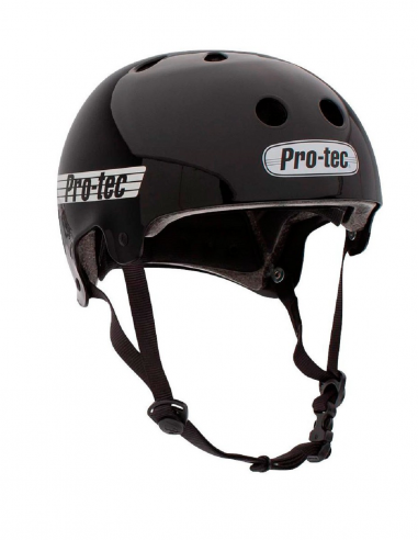 Pro-Tec Old School CERT Gloss Black - Casco