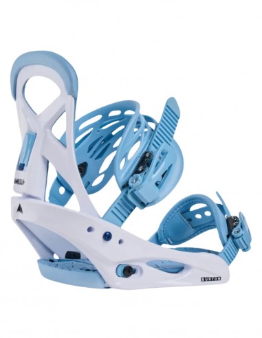 Burton Smalls Re:Flex Snowboard Bindings Dusty Blue