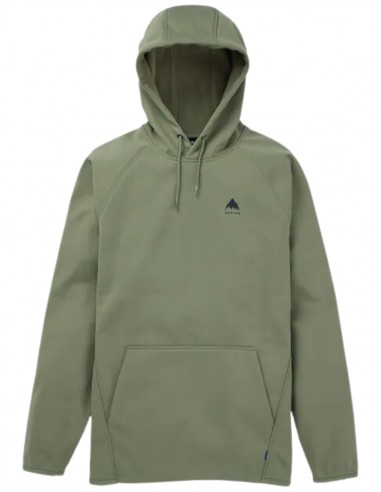 Burton Crown WPF Po Forest Moss Men - Sudadera