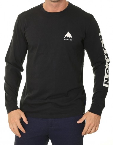 Burton Elite Ls True Black - Camiseta Manga Larga