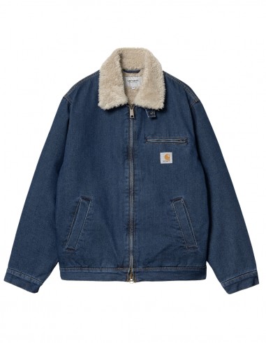 Carhartt Herald Blue/Wall Stone Washed - Chaqueta