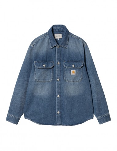 Carhartt Harvey Shirt Jac Blue - Camisa